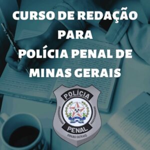Curso de redação PPMG com correção de textos - Plano Mensal
