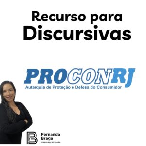 Recurso para discursivas - RESERVA DE VAGAS PARA ANÁLISE DA DISCURSIVA (forma e conteúdo) em até 12x SEM JUROS