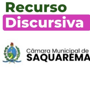 Recurso para discursivas - Câmara de Saquarema - forma e conteúdo - 12x de R$40,75